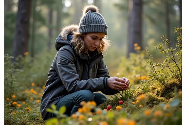 Anna Korhonen, Villiyrttien kerääjä metsästä